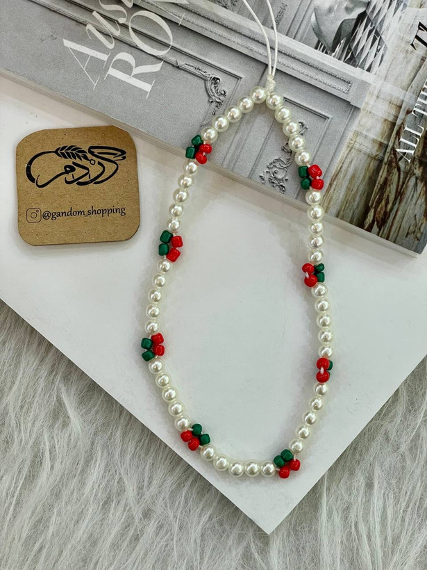 آویز مروارید و گیلاس